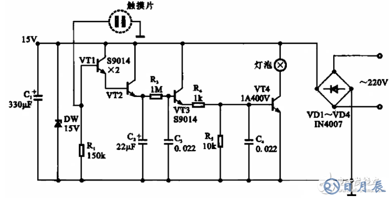 大電流開關(guān)電源電路圖大全（L296/DC-DC變換/CF8865）