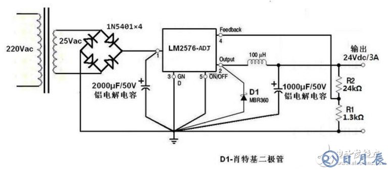 24v開關電源電路圖大全（五款模擬電路設計原理圖詳解）