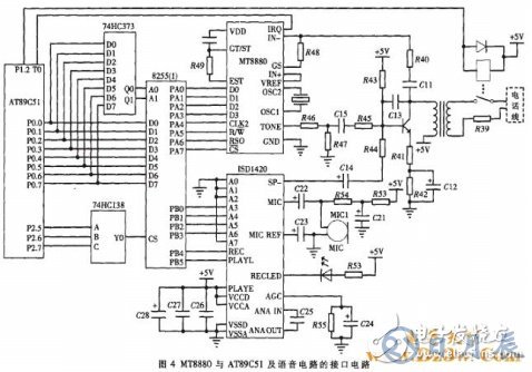 AT89C51單片機(jī)對(duì)智能語(yǔ)音撥號(hào)報(bào)警系統(tǒng)的設(shè)計(jì)