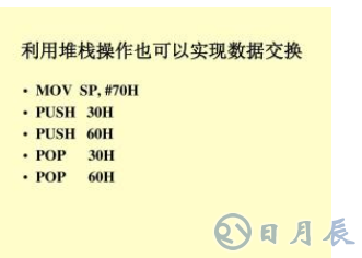 單片機(jī)堆棧操作指令的用法介紹