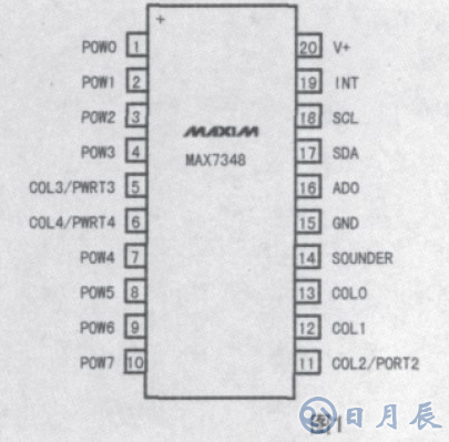 基于MAX7348的串行I2C總線的鍵盤電路設(shè)計