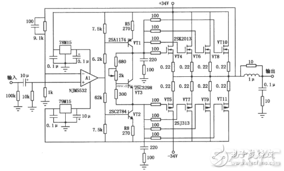 場效應管放大電路圖大全（五款場效應管放大電路原理圖詳解）